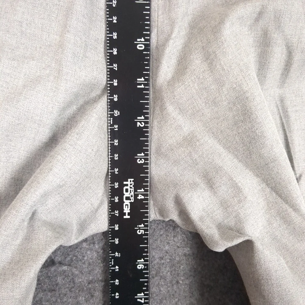 J.Crew Bowery Slim Fit Dress Pants Mens 36x32 Heather Gray Textured Trousers